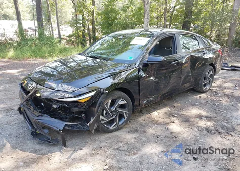 2025 Hyundai Elantra Sel Sport from USA, damaged, VIN KMHLM4DG9SU973191